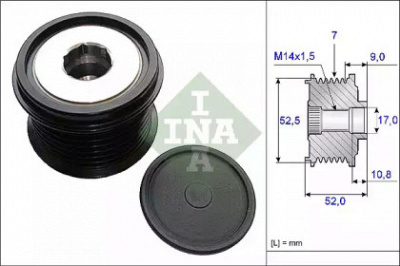 WILMINK GROUP wg1253779 -  Механизм свободного хода генератора
